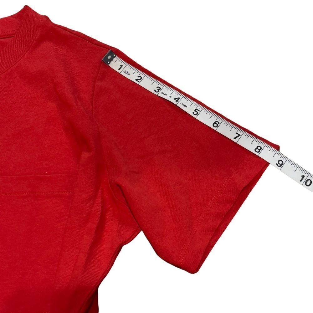Everlane Red T-Shirt Dress - Picture 10 of 13
